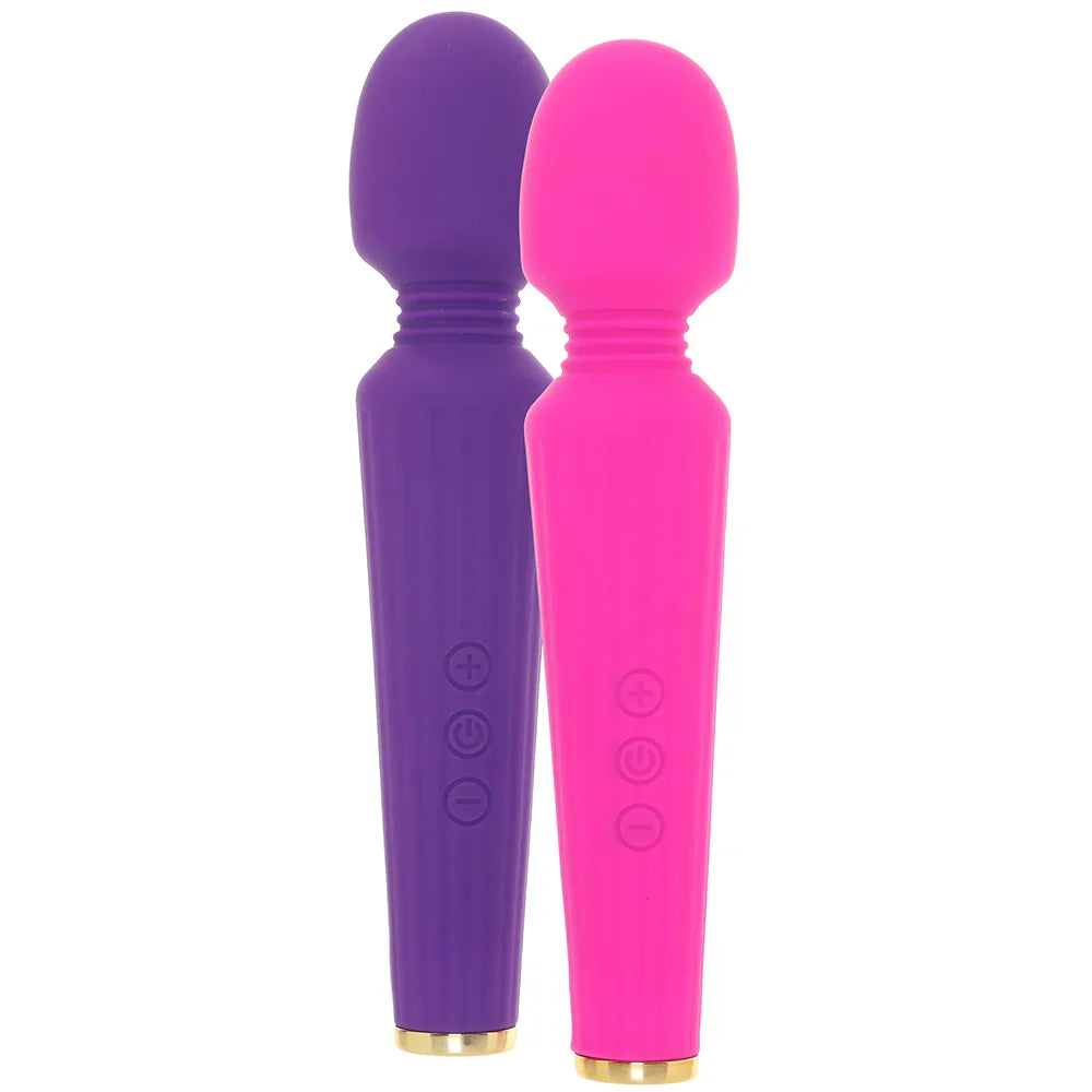 Cousins Group | BoGo! Body Wand Vibrator (Pink/Purple Twin Pack) Main image