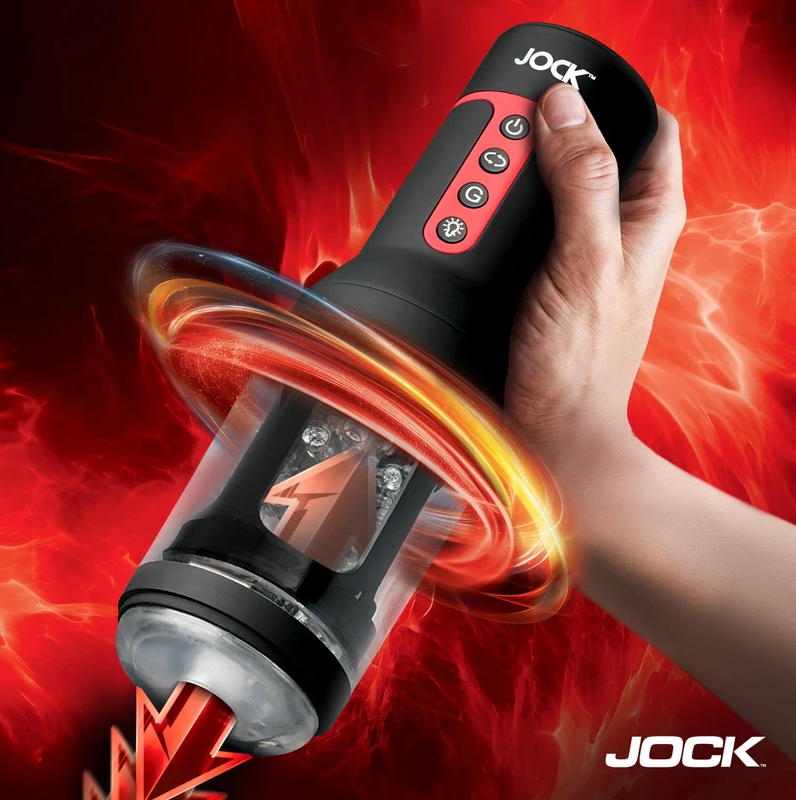 JOCK Auto Spin – Spinning and Thrusting Male Masturbator > Sex Toys For Men > Masturbators > Vibrating