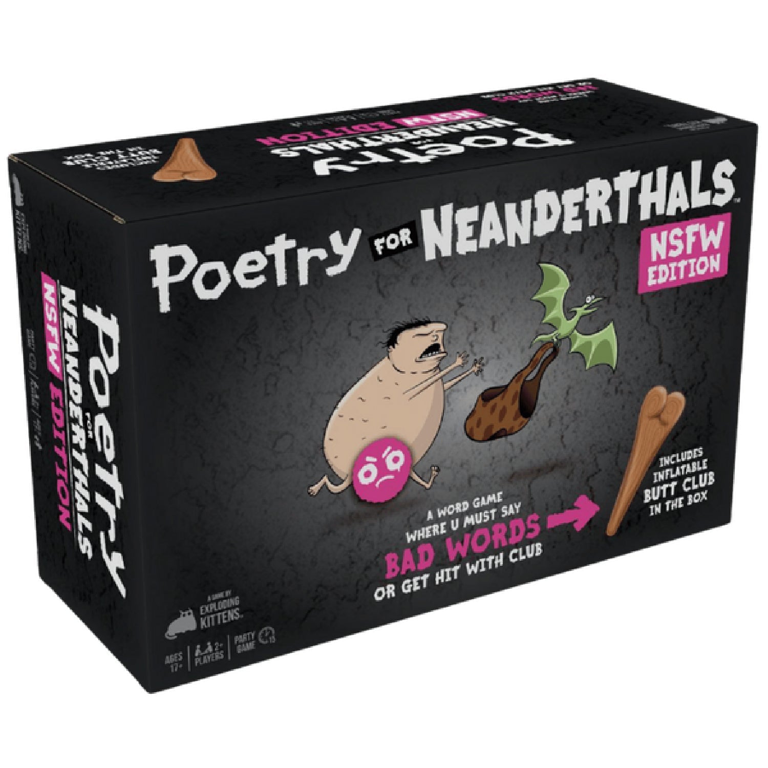 Exploding Kittens Poetry for Neanderthals – Adult Party Game for 2+ Players > Novelties > Card Games