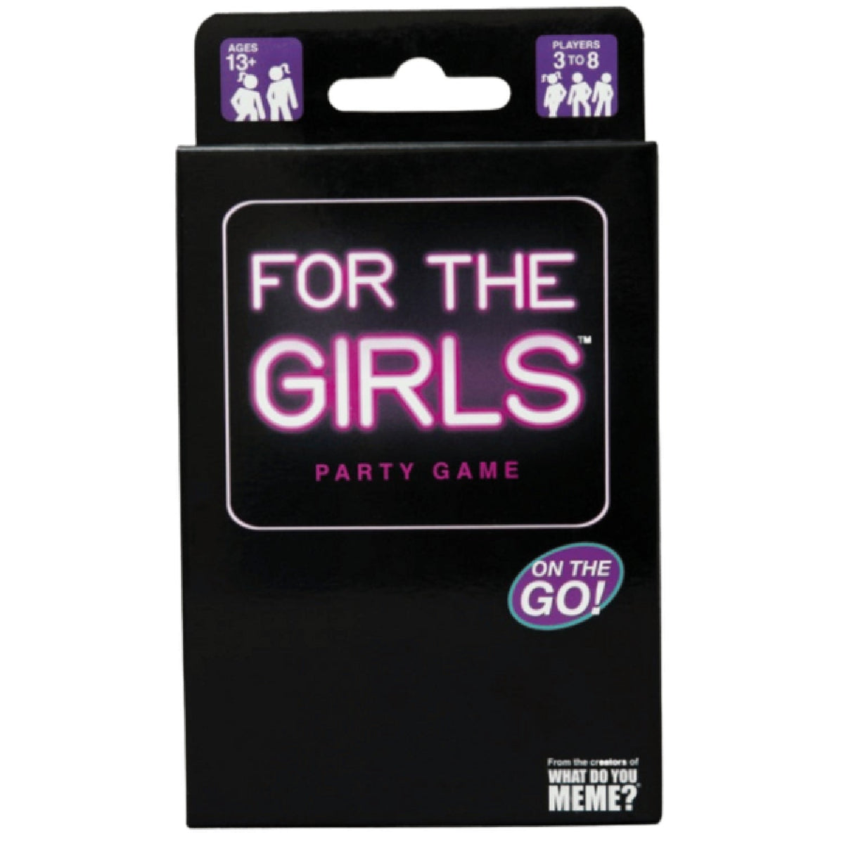 For The Girls Travel Edition Card Game – Party Game for 3-8 Players Ages 13+ > Novelties > Card Games