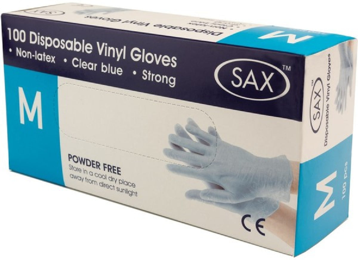 Disposable Vinyl Gloves Medium Powder-Free Clear Strong Vinyl Protective Gloves > Bondage Gear > Medical Instruments