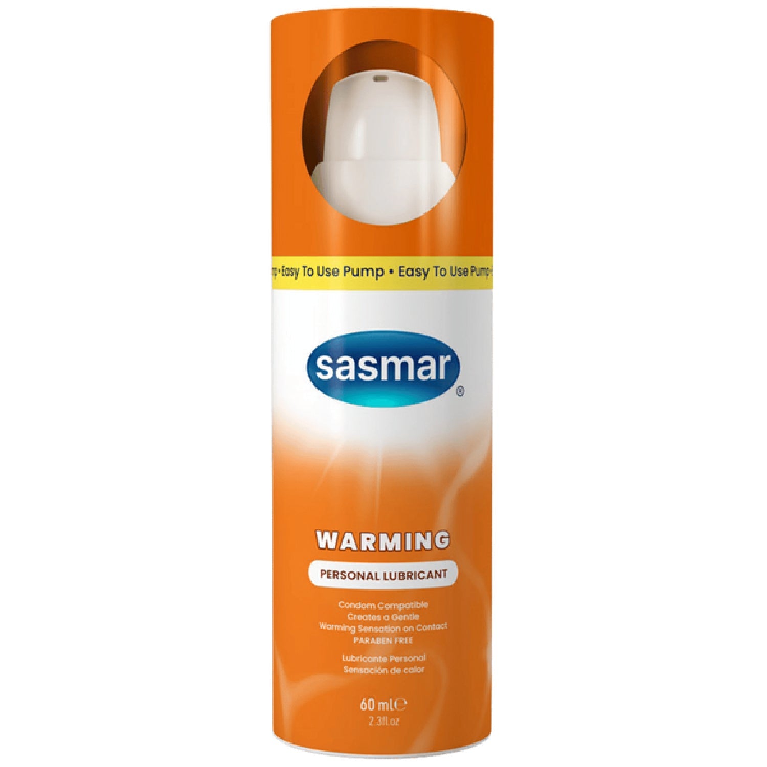Sasmar Warming – Premium Water-Based Personal Lubricant 60ml > Lube > Water Based