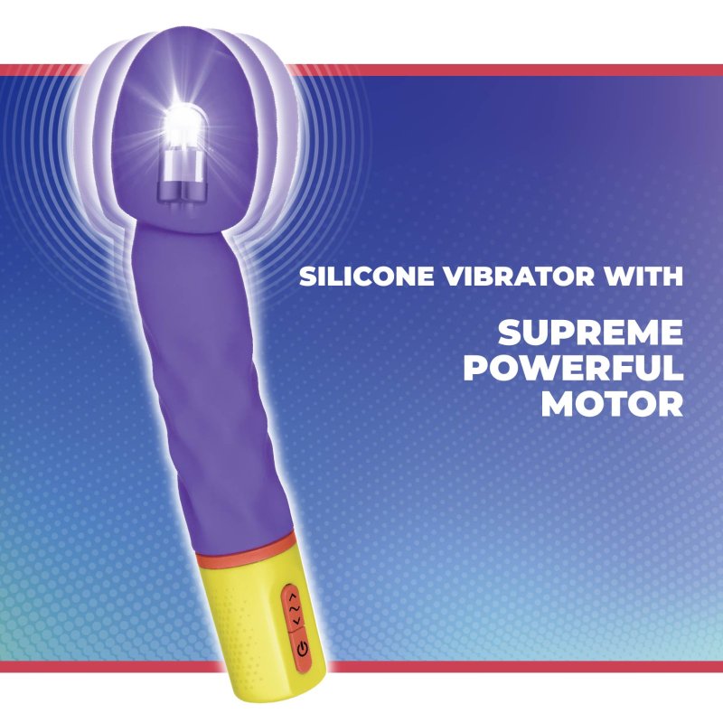 Excellent Power | Bold Around 7 Vibrator With Varicolored Control (Purple)