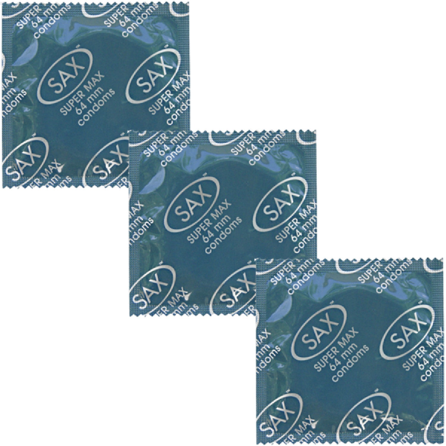 Sax Super Max Fit – 64mm Nominal Width Bulk Pack Condoms 144 Count > Essentials > Condoms