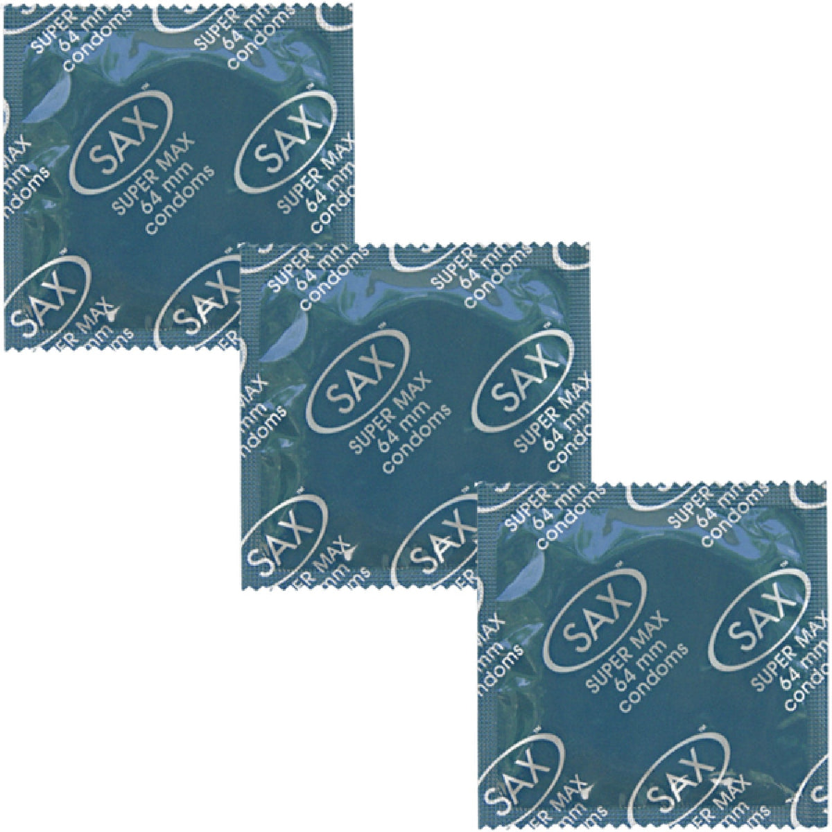 Sax Super Max Fit – 64mm Nominal Width Bulk Pack Condoms 144 Count > Essentials > Condoms