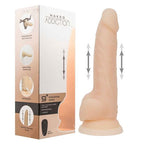 Naked Addiction 9 Thrusting Dildo with Remote - Vanilla