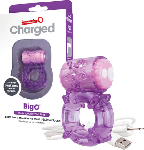 Screaming O Charged BigO – Rechargeable Vibrating Cock Ring > Cock Ring > Vibrating
