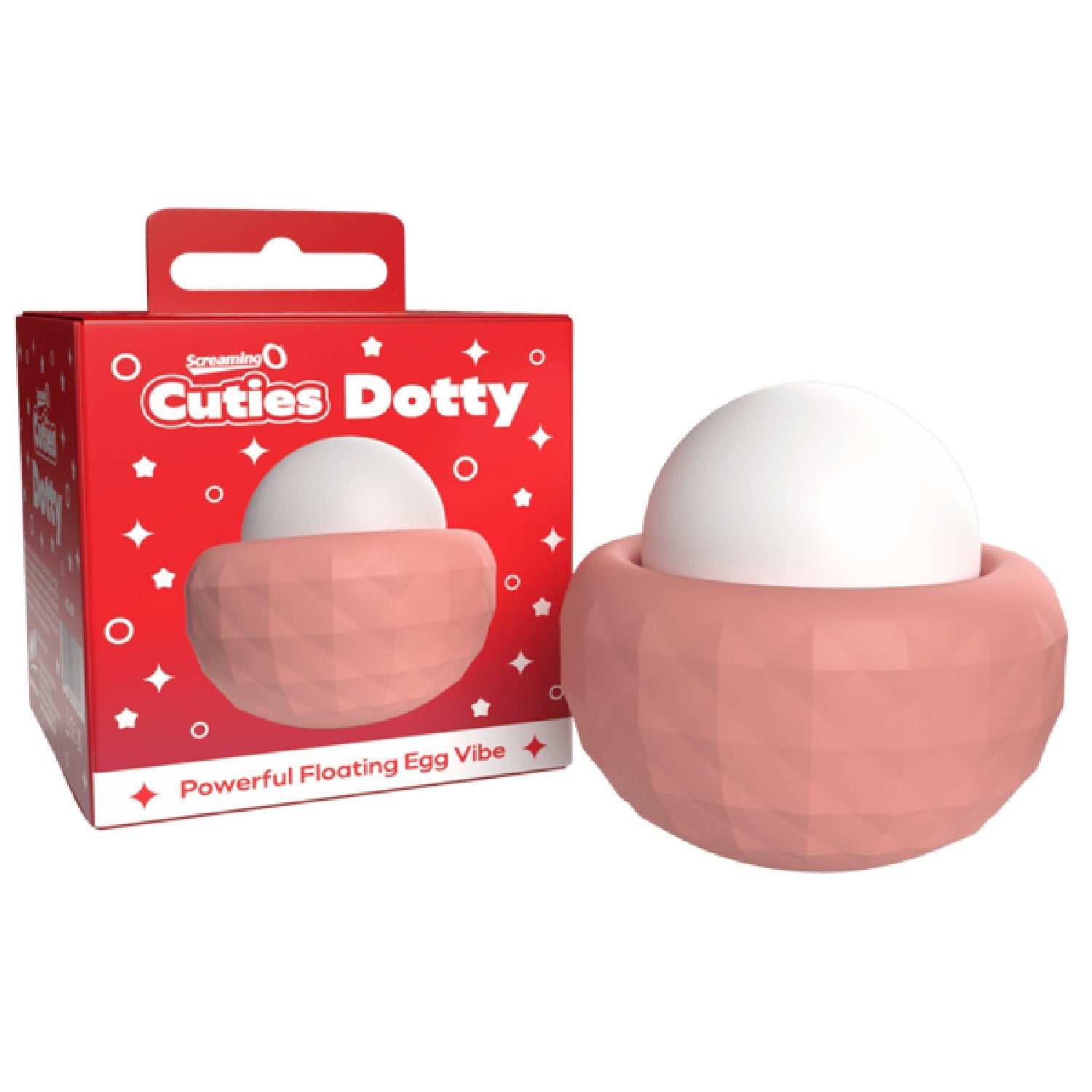 Cuties - Dotty Rechargeable Floating Egg Vibe (Dusty Rose) > Vibrators > Unconventional