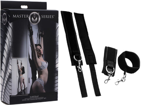 Subtrap Over the Door Restraint Set – Adjustable Bondage Restraint System > Sex Toys > Swings & Slings