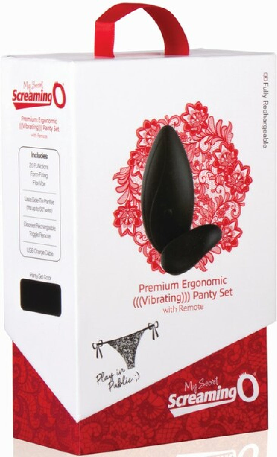 My Secret Screaming O Premium Ergonomic Remote Panty Set – Waterproof Panty Vibrator Secondary image