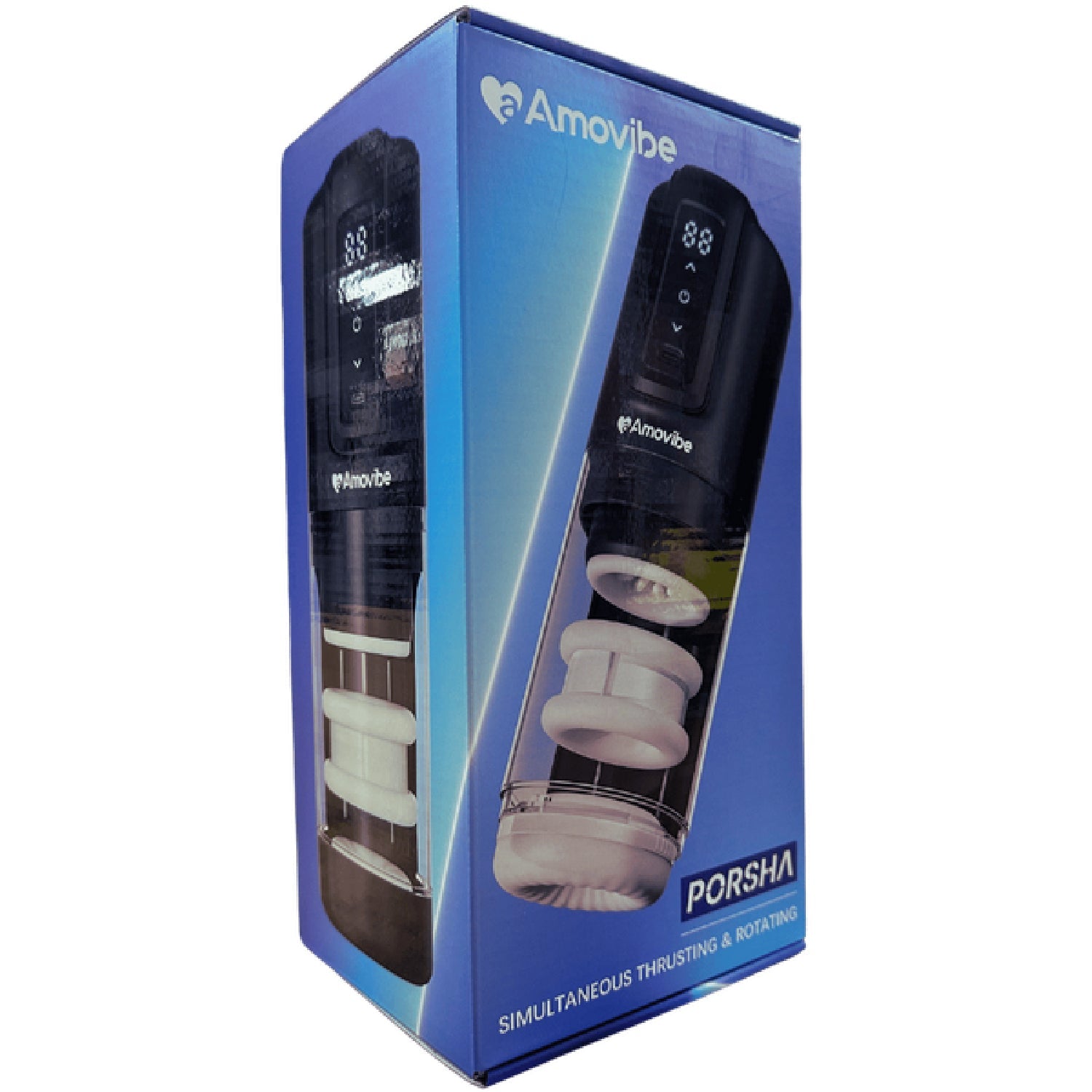 Porsha Automatic Masturbator – Vibrating and Heating Male Pleasure Device Secondary image