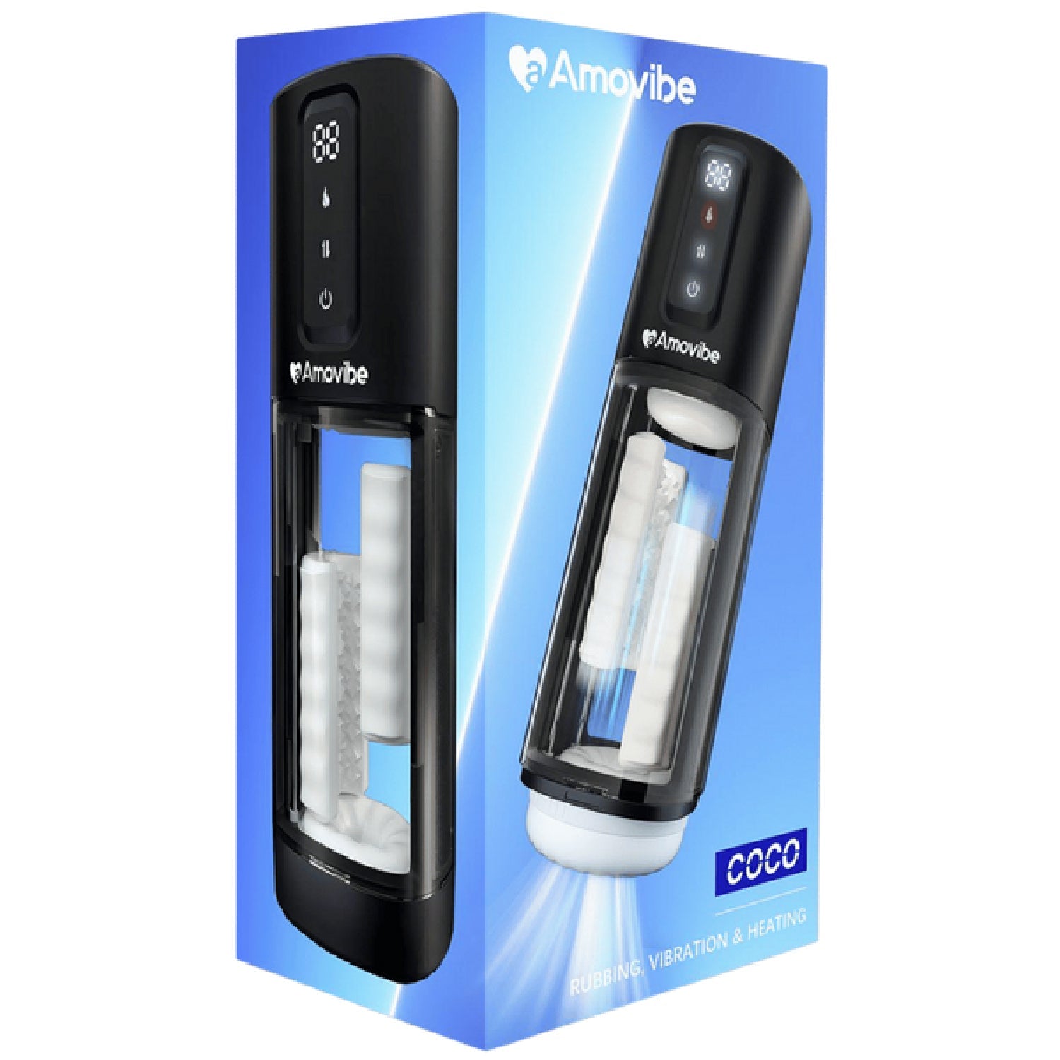 Coco Charm Cyclone – Thrusting and Rotating Male Masturbator > Sex Toys For Men > Masturbators Premium