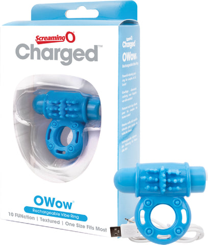 O Wow Ring – Rechargeable Vibrating Cock Ring with 10 Vibration Functions > Cock Ring > Vibrating