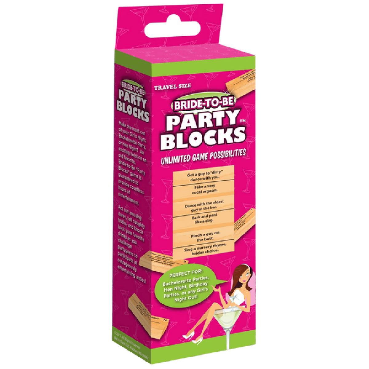 Bride to be Party Blocks – Spice up the night out > Novelties > Bachelor & Bachelorette Items