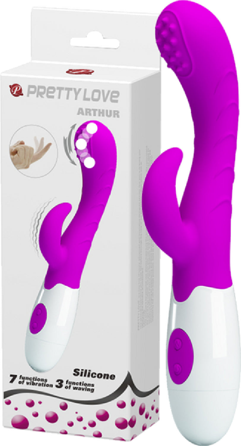 Arthur 7.87 Inch Rabbit Vibrator with Waving Head > Vibrators > Ladies > Rabbit