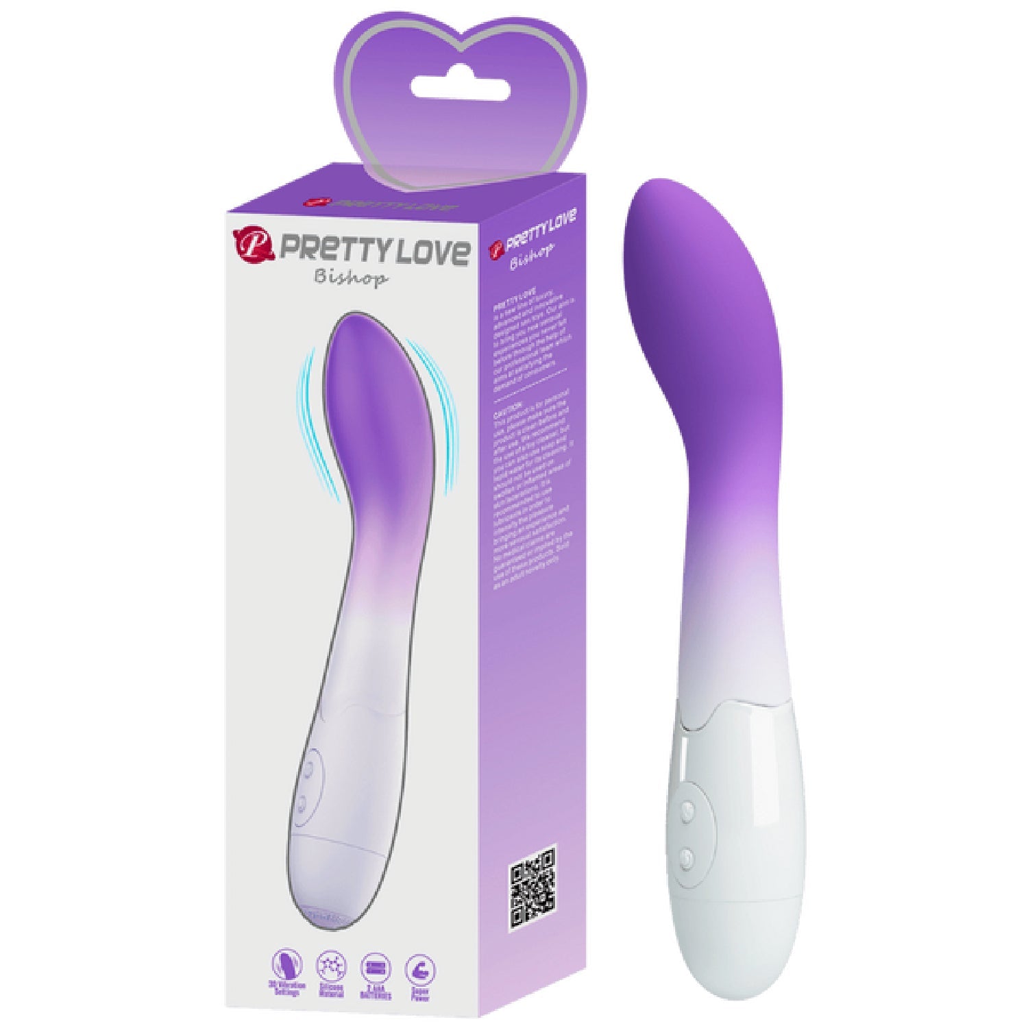Bishop – 30 Function Curved G-Spot Vibrator > Vibrators > Standard Vibrators Main image