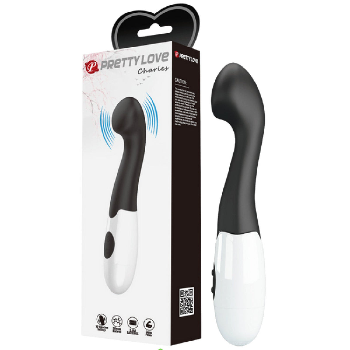 Charles Classic – Stylish Silicone Vibrator with Bulbous Head > Vibrators > G-Spot