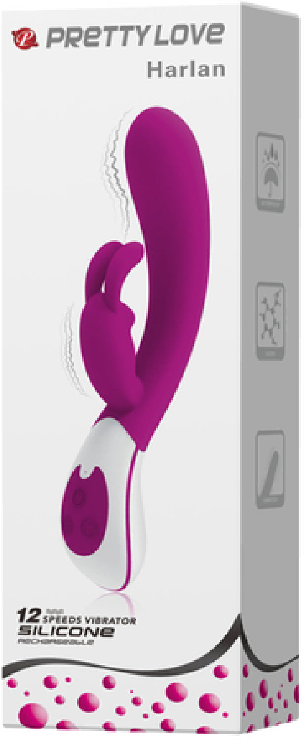 Harlan – Silicone Rabbit Vibrator with Dual Motors > Vibrators > Ladies > Rabbit