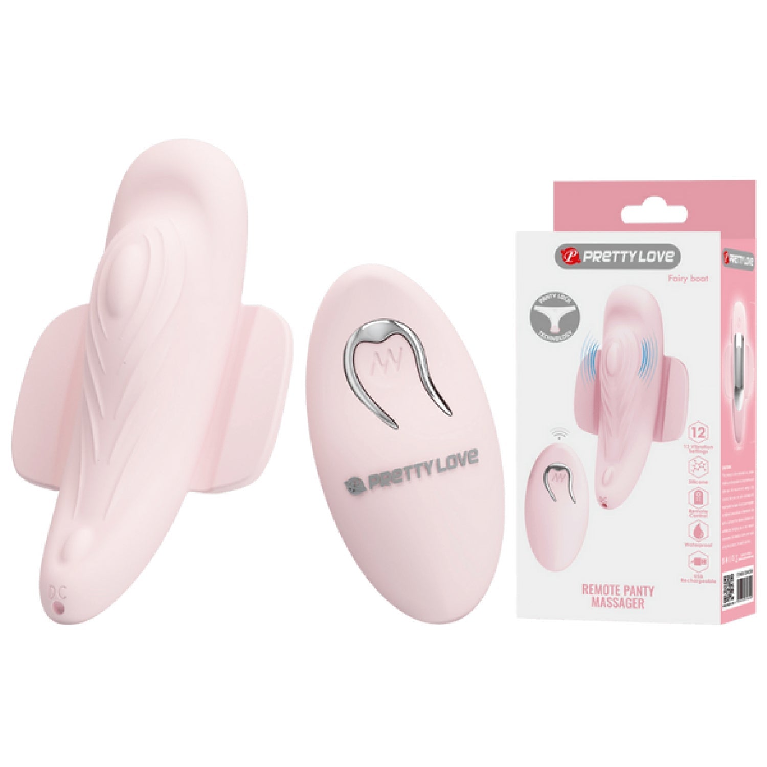 Fairy Boat Remote Panty Massager – Luxury Clitoral Vibrator > Sex Toys For Ladies > Panty Vibes Main image