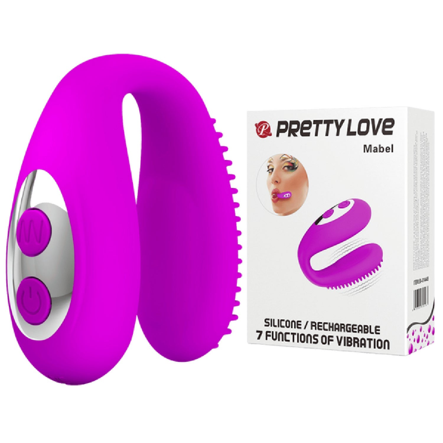 Rechargeable Mabel – Silicone Oral Sex Stimulator > Vibrators > Unconventional Main image