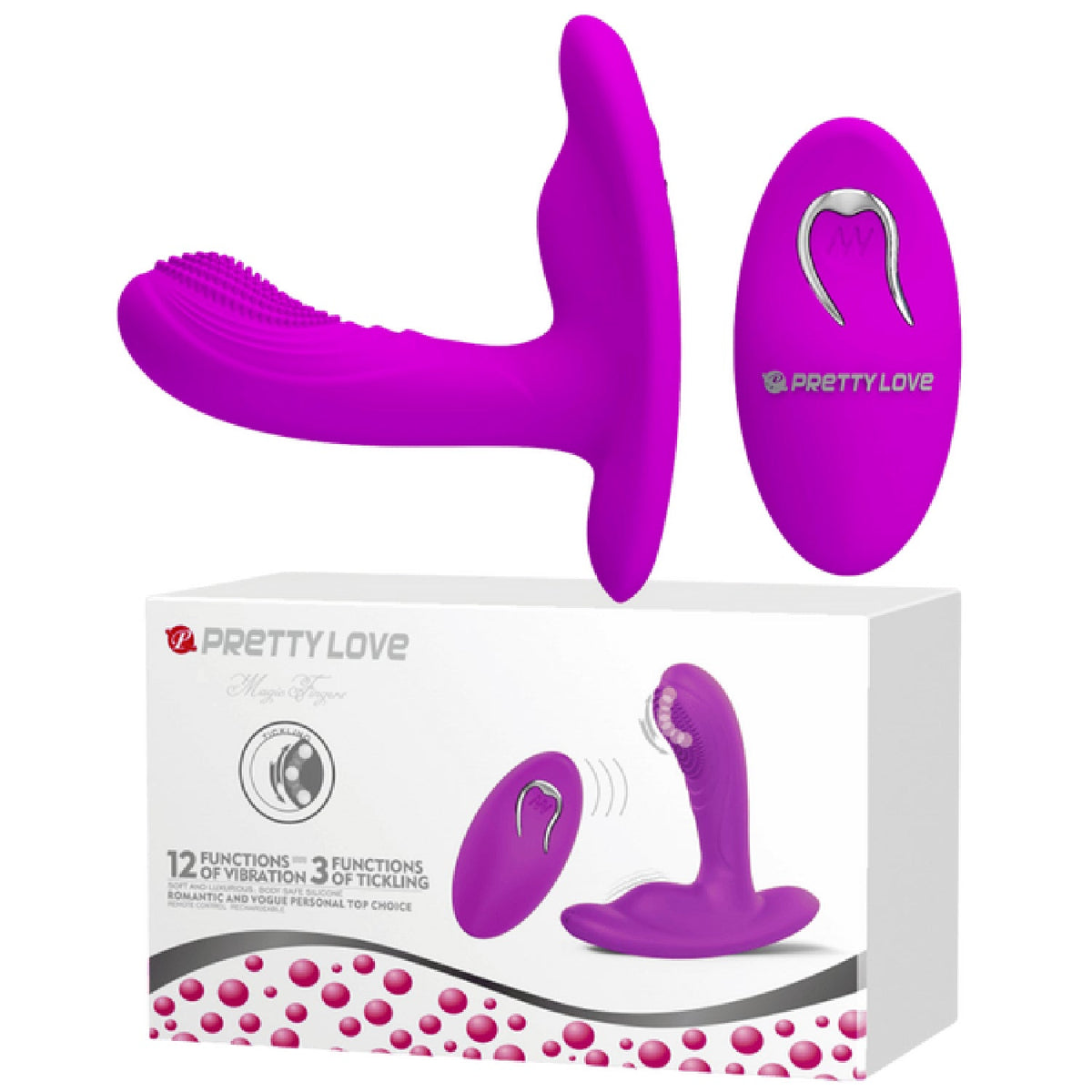 Magic Finger – Rechargeable Remote-Controlled Vibrator with 12 Vibration Functions and 3 Tickling Functions > Vibrators > G-Spot