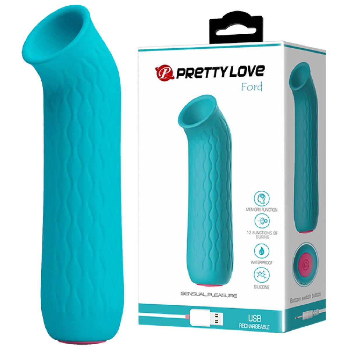 Rechargeable Ford – Medical-Grade Clitoral Sucker with 12 Suction Modes > Sex Toys For Ladies > Clitoral Vibrators and Stimulators