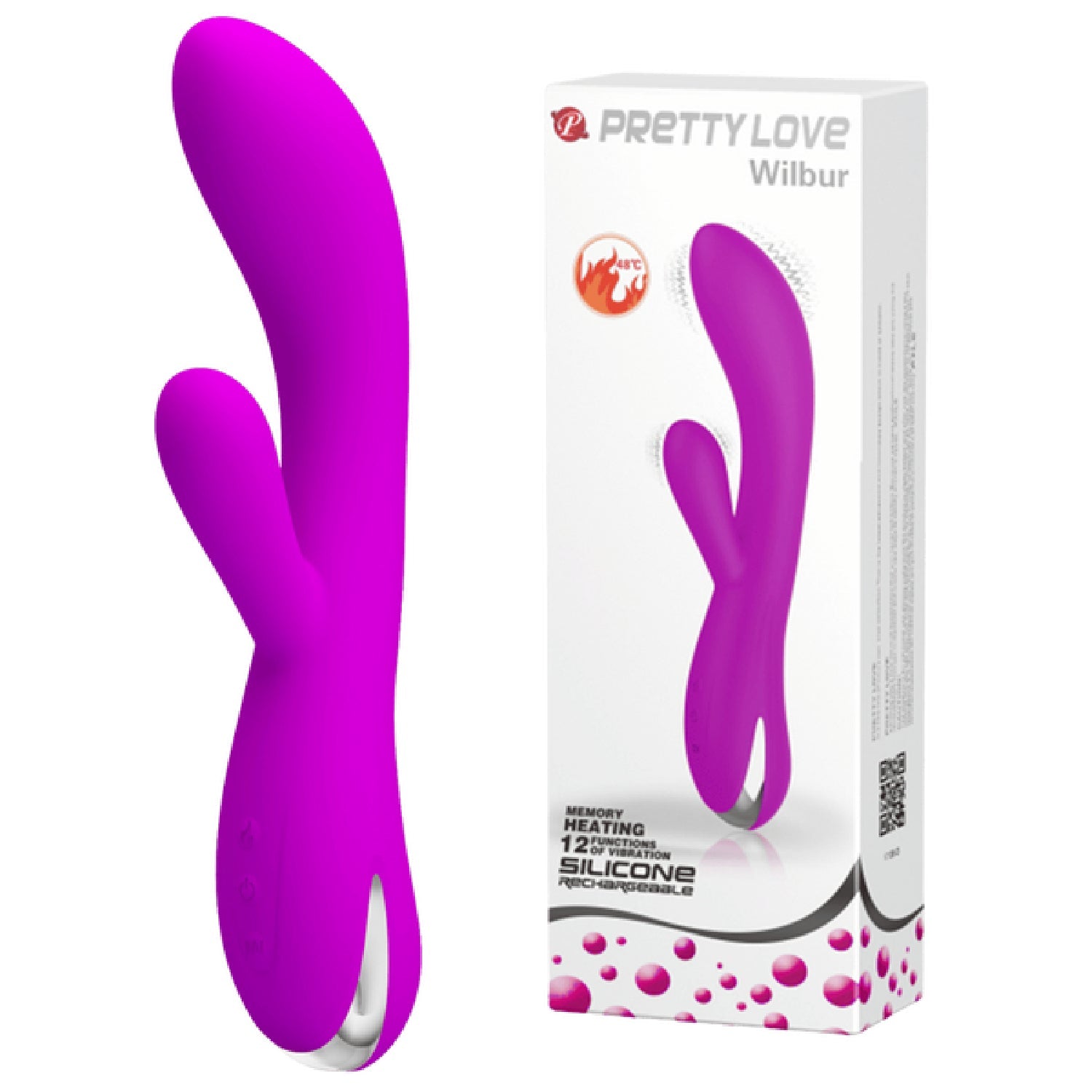 Wilbur Rechargeable Warming Vibrator – Medical-Grade Silicone G-Spot Vibrator > Vibrators > G-Spot