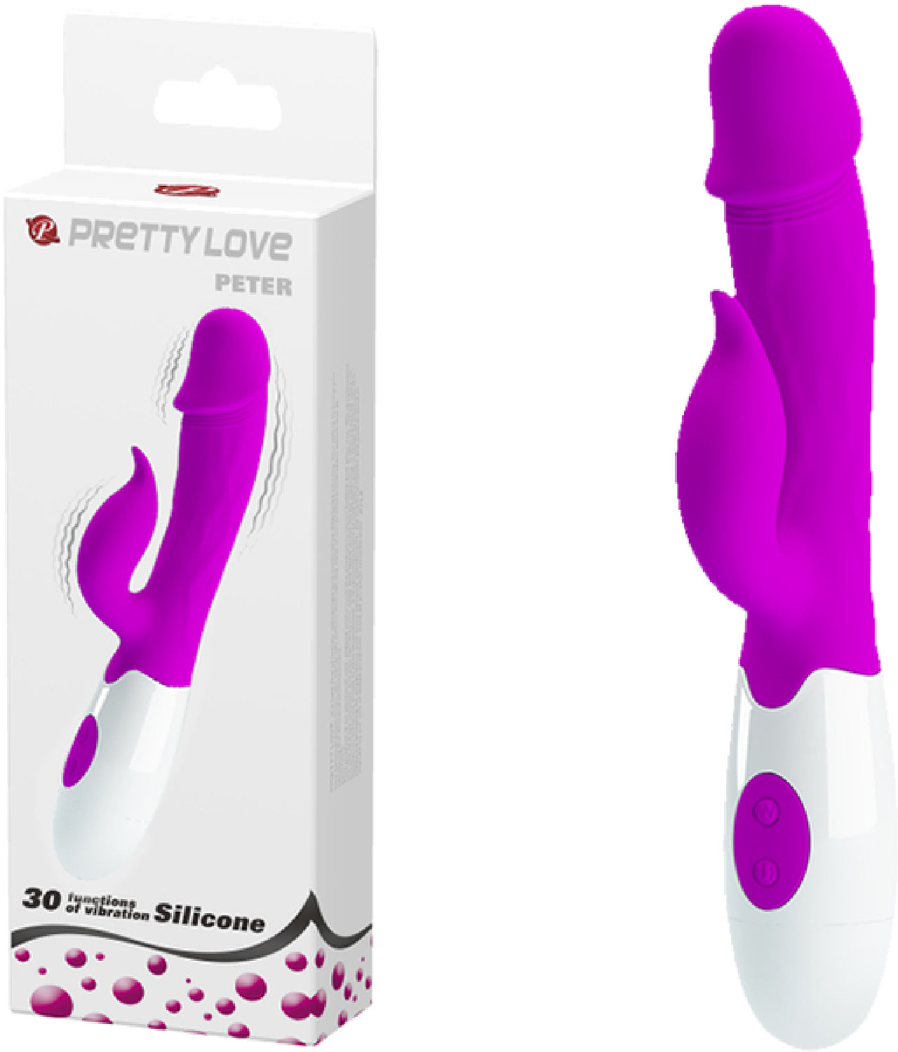 Peter G-Spot Rabbit Vibrator – 30 Function Dual Motor Rabbit Vibrator > Vibrators > Ladies > Rabbit