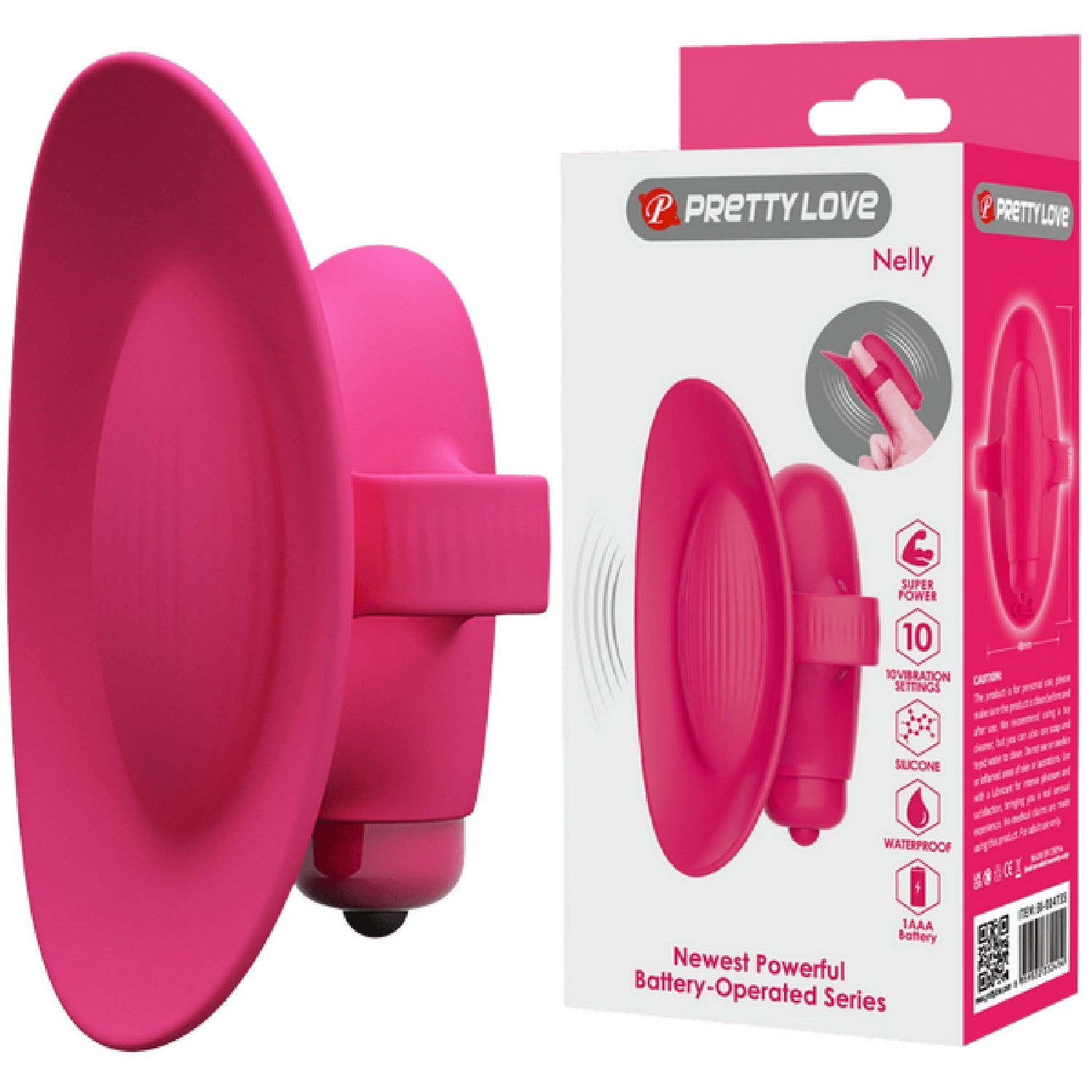 Nelly Silicone Finger Vibe – Smooth Silicone Clitoral Vibrator > Vibrators > Finger Vibrators