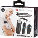 Double Vibro Bullets – 3 Function Vibrating Exerciser Bullets > Vibrators > Mini Vibrators