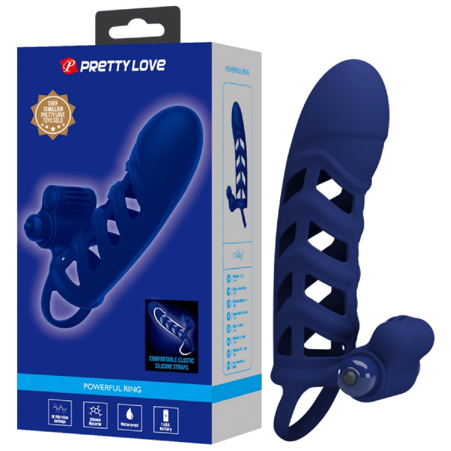 Altaf Silicone Vibrating Cock Sleeve – Silicone Vibrating Cock Sleeve > Sex Toys > Couples Toys