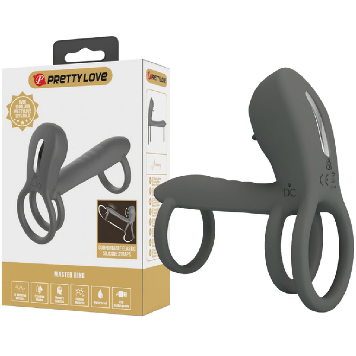 Jammy – Dual Stimulation Cock Sleeve and Clitoral Stimulator with Vibrations > Sex Toys > Couples Toys
