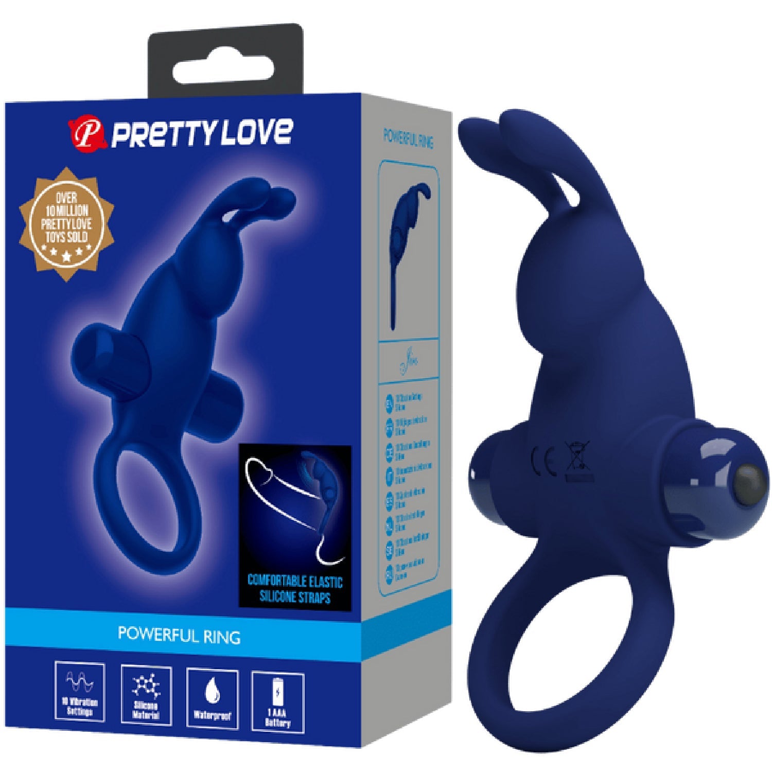 Jiro – Silicone Vibrating Ring with 10 Vibration Functions > Sex Toys > Couples Toys