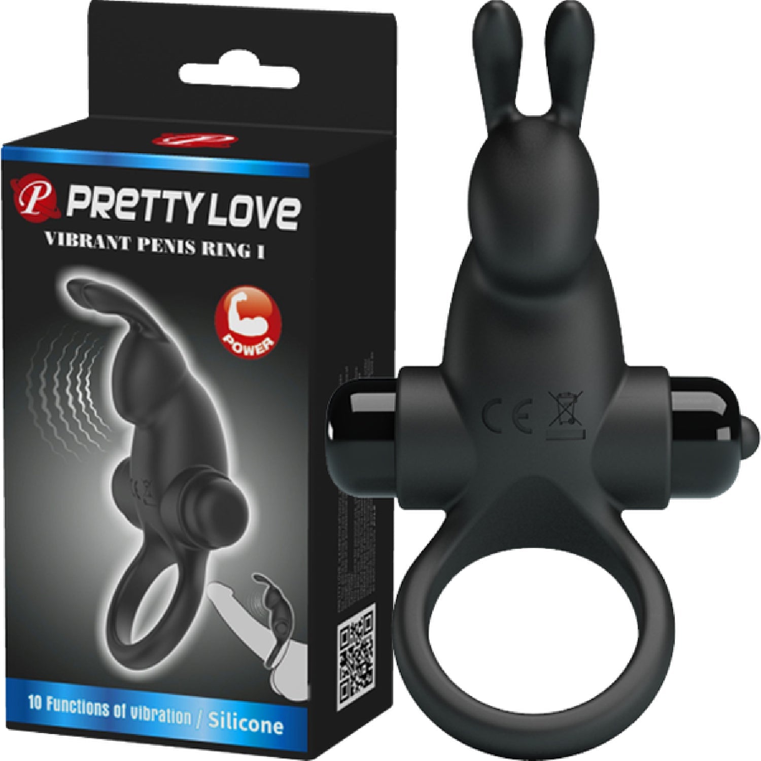 Pretty Love Vibrant Penis Ring 1 – Waterproof Vibrating Silicone Penis Ring > Cock Ring > Vibrating Main image