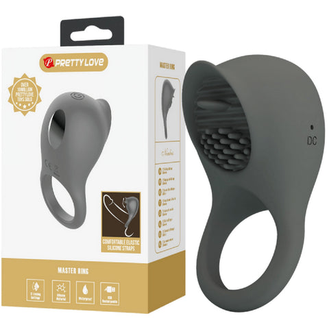 Nimbus Silicone Tickling Tongues Cock Ring – Soft Silicone Ring > Cock Ring > Vibrating