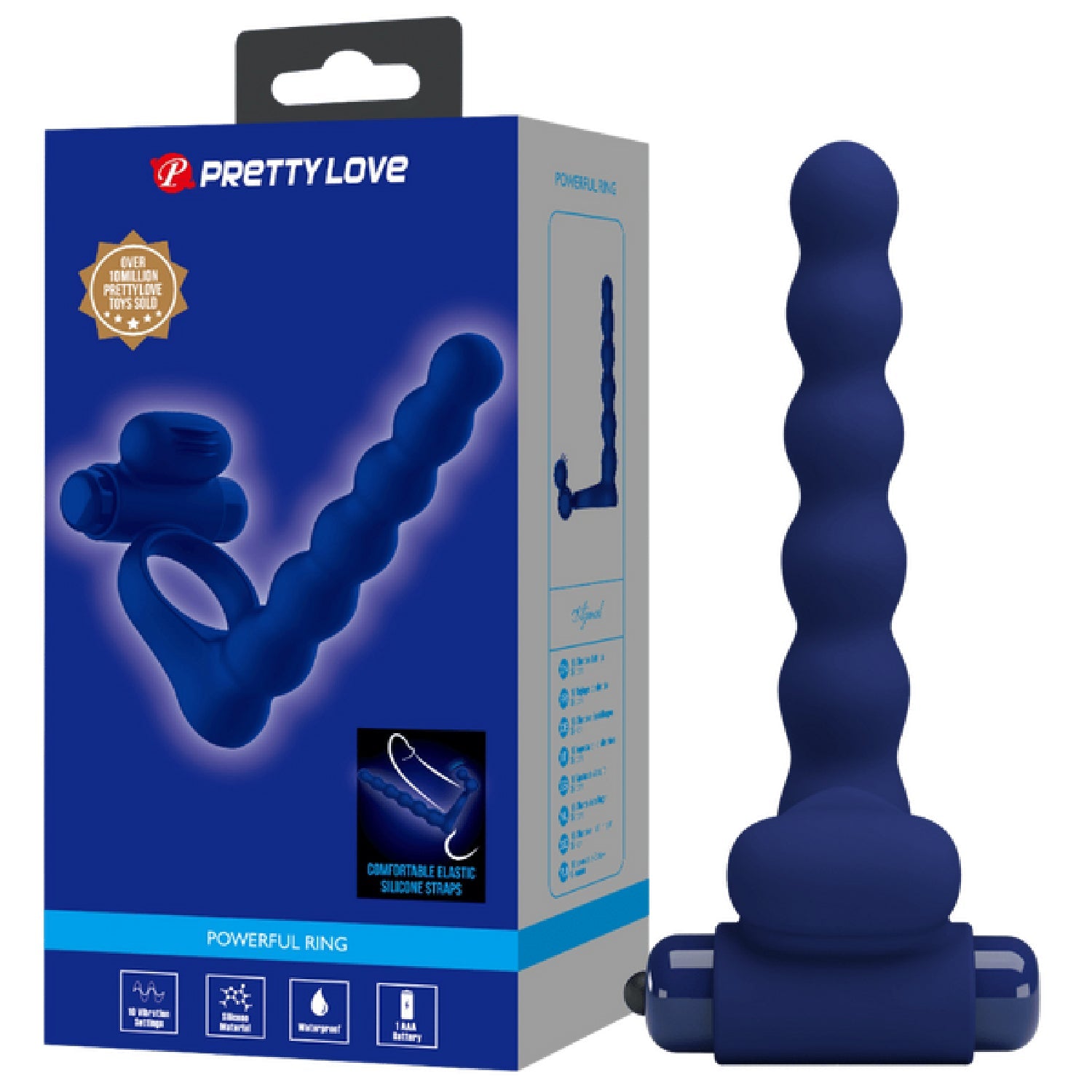Ajmal – 10 Function Vibrating Cock Ring > Sex Toys > Couples Toys