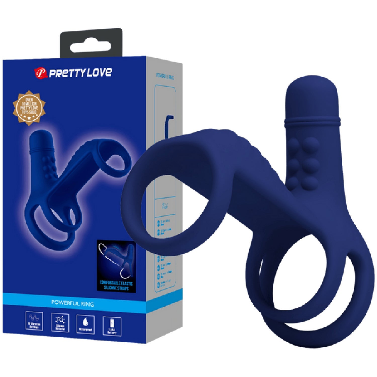 Pretty Love Elish – Vibrating Penis Sling with 10 Vibration Modes and Cock Ring > Sex Toys > Couples Toys
