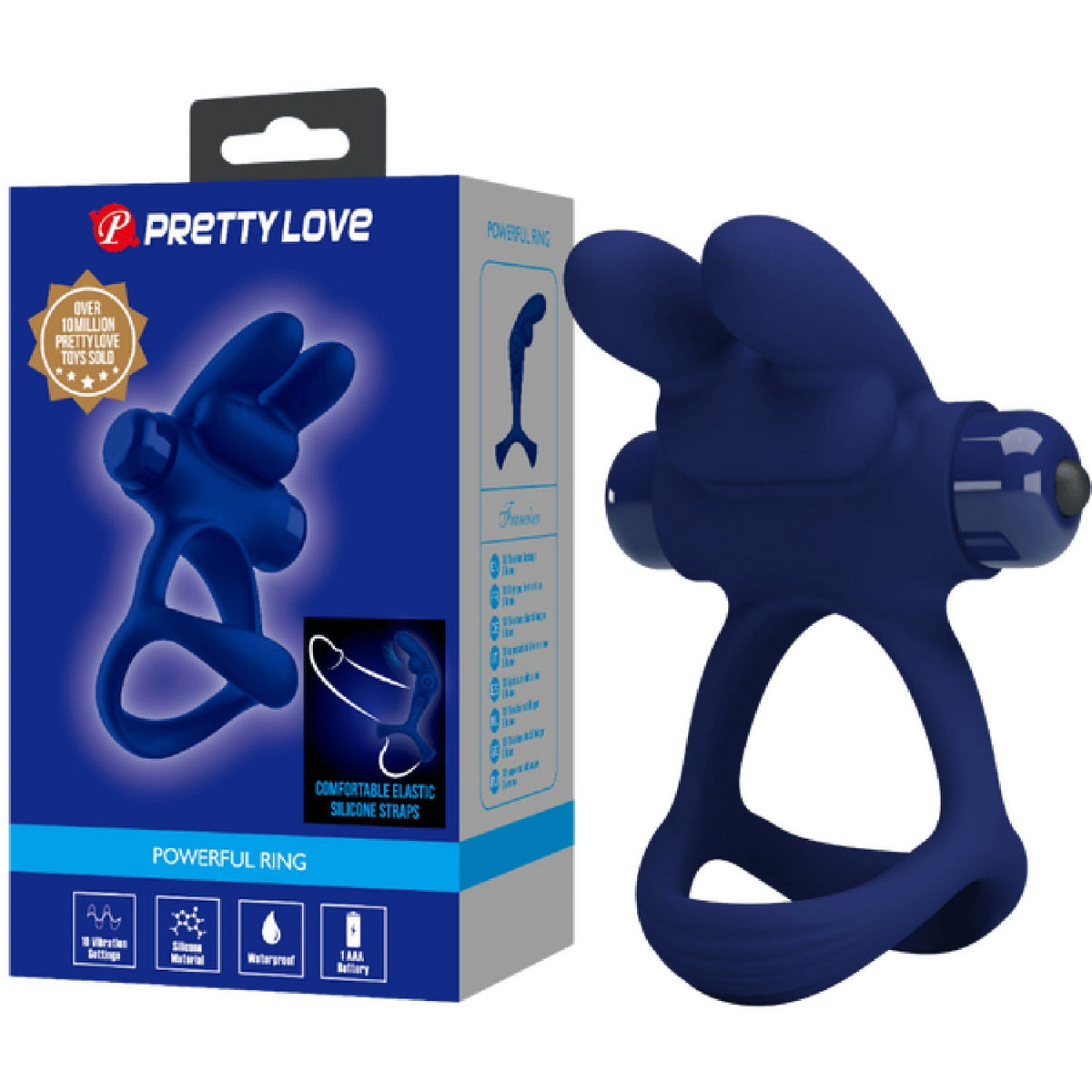 Francisco – Rechargeable Whisper-Quiet Silicone Cock Ring > Sex Toys > Couples Toys