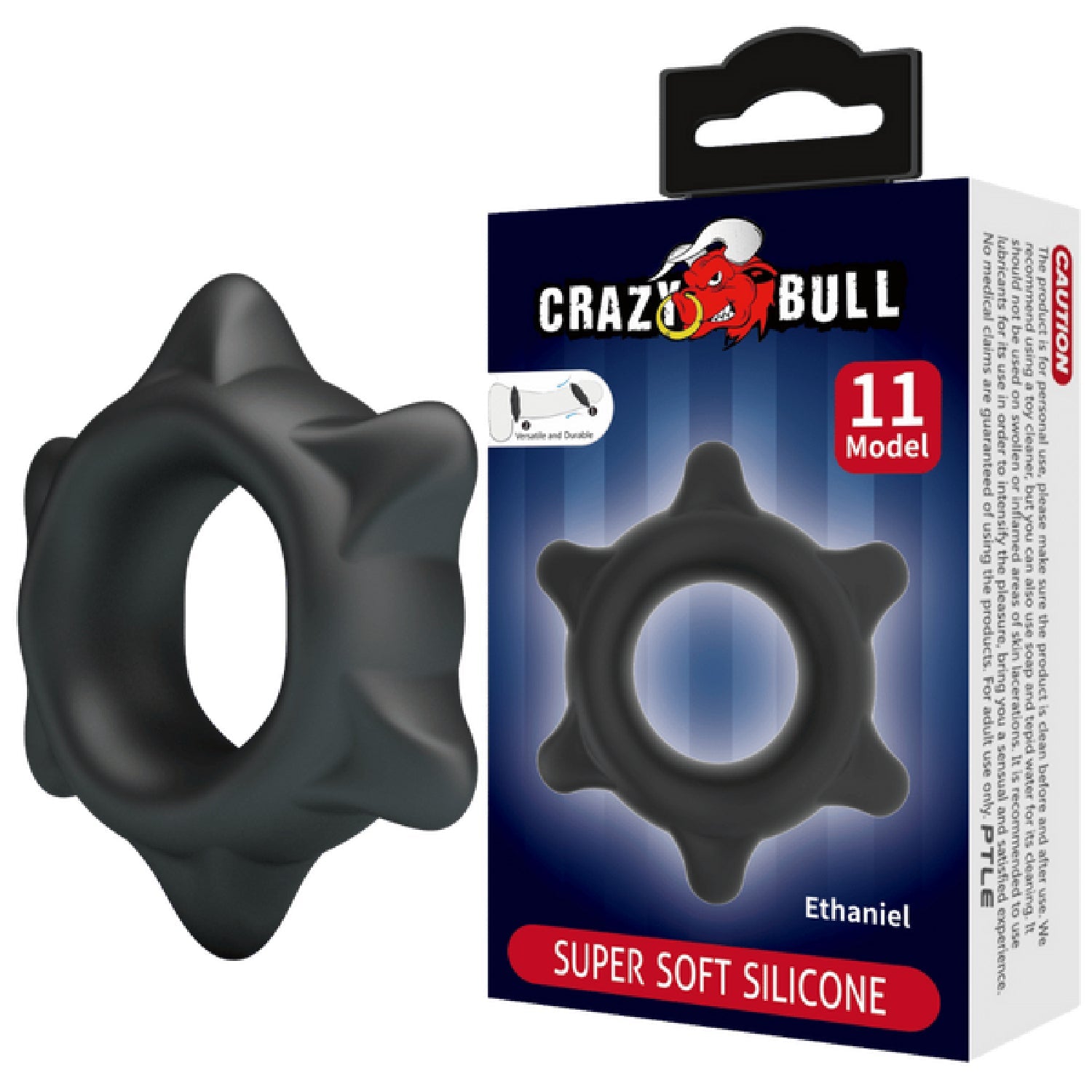 Ethaniel No.11 Super Soft Silicone – High-Quality Performance Cockring > Cock Ring > Single Main image
