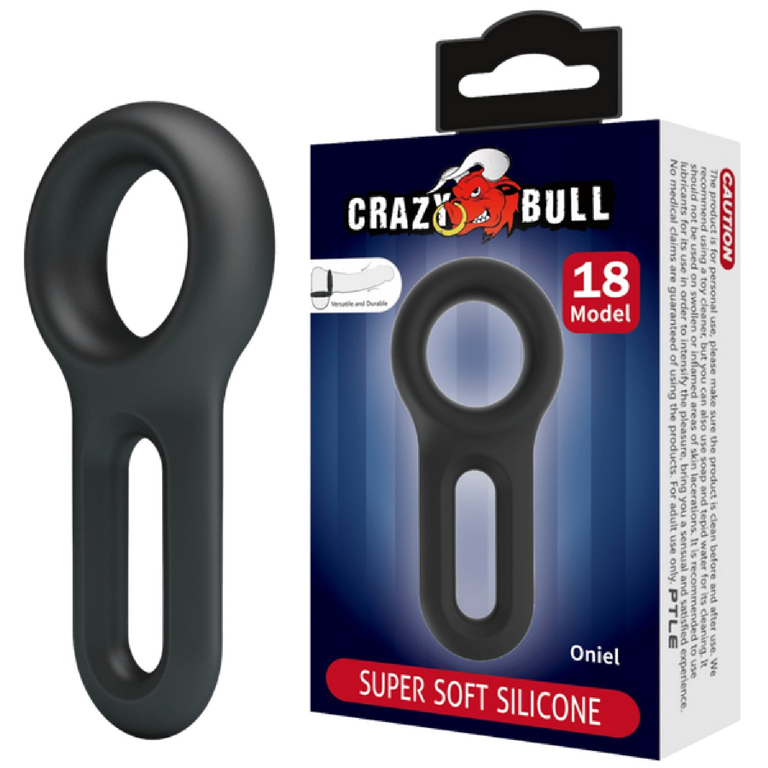 Oniel Super Soft Silicone Ring – Premium Flexible Silicone Cockring > Cock Ring > Single Main image