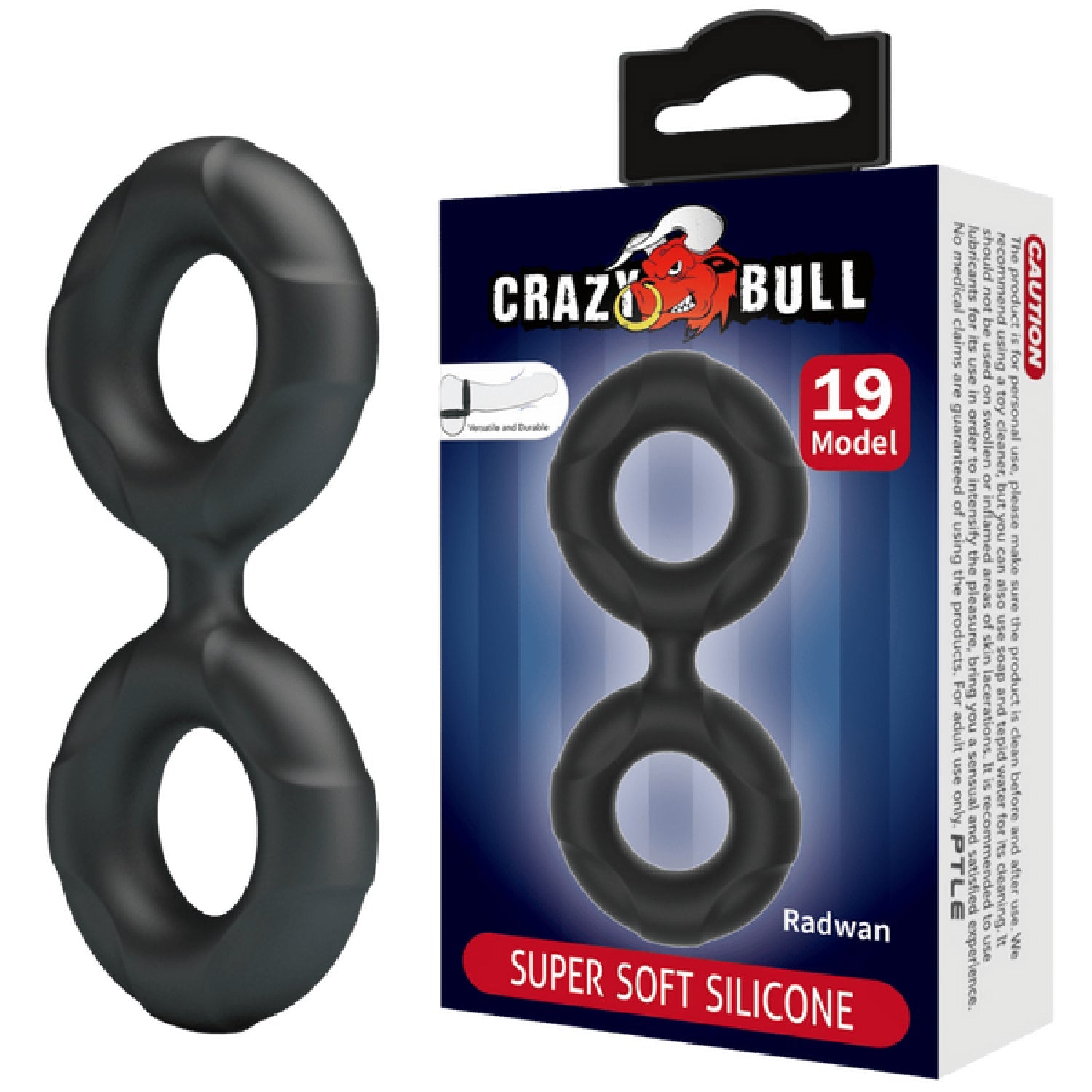 Radwan Super Soft Silicone Ring – High-Quality Performance Cockring > Cock Ring > Single Main image