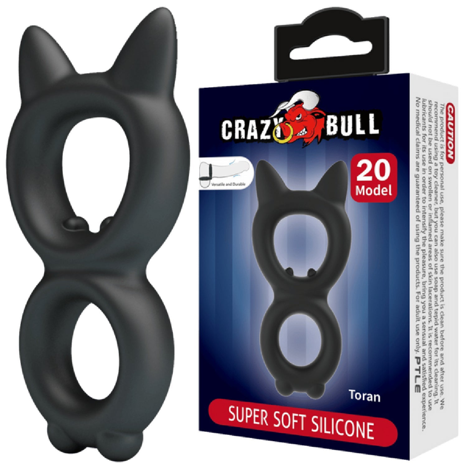 Toran Super Soft Silicone Cockring – High-Quality Flexible Performance Ring > Cock Ring > Single Main image