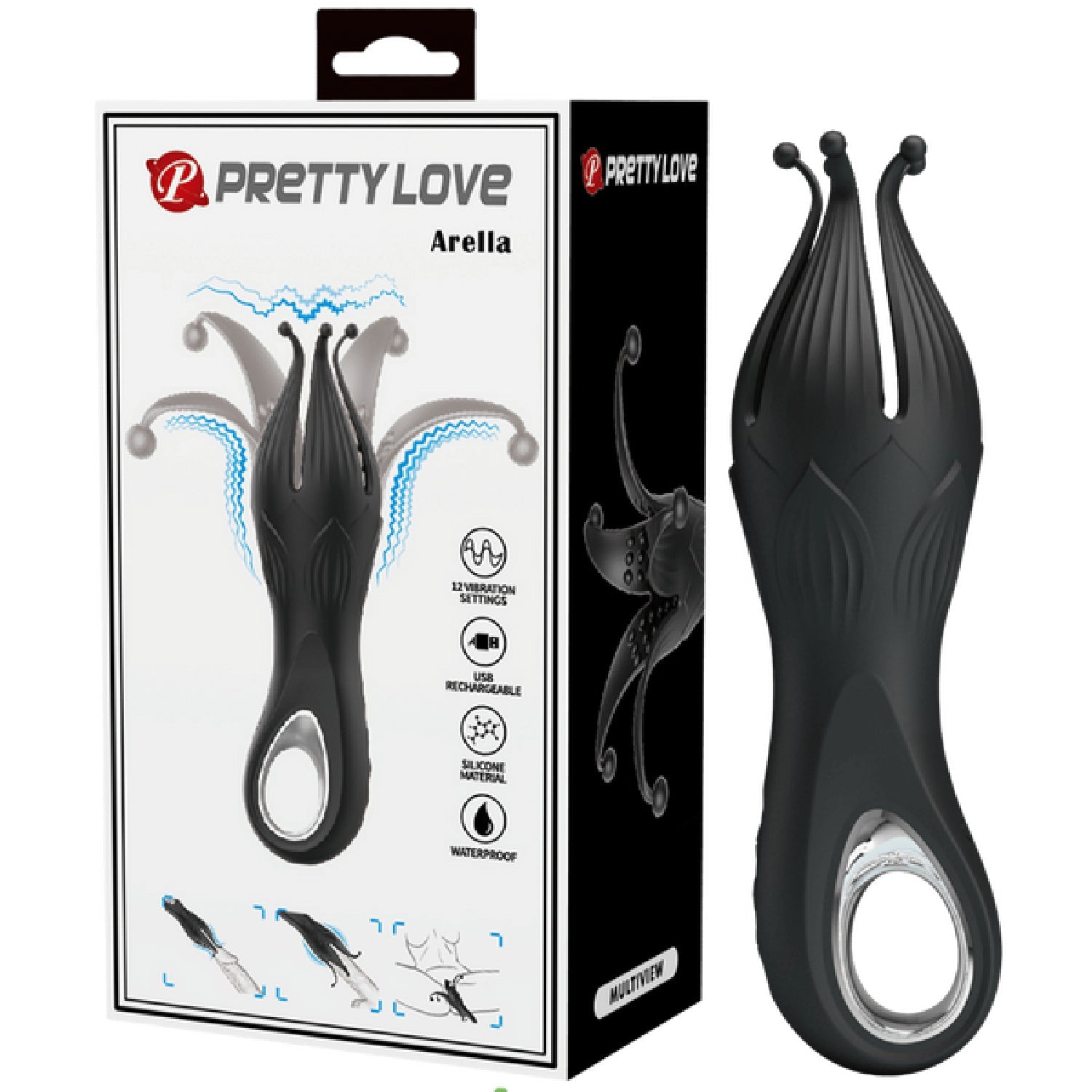 Arella Octopus-Shaped Vibro Penis Trainer – Rechargeable Men's Toy > Sex Toys For Men > Masturbators > Vibrating