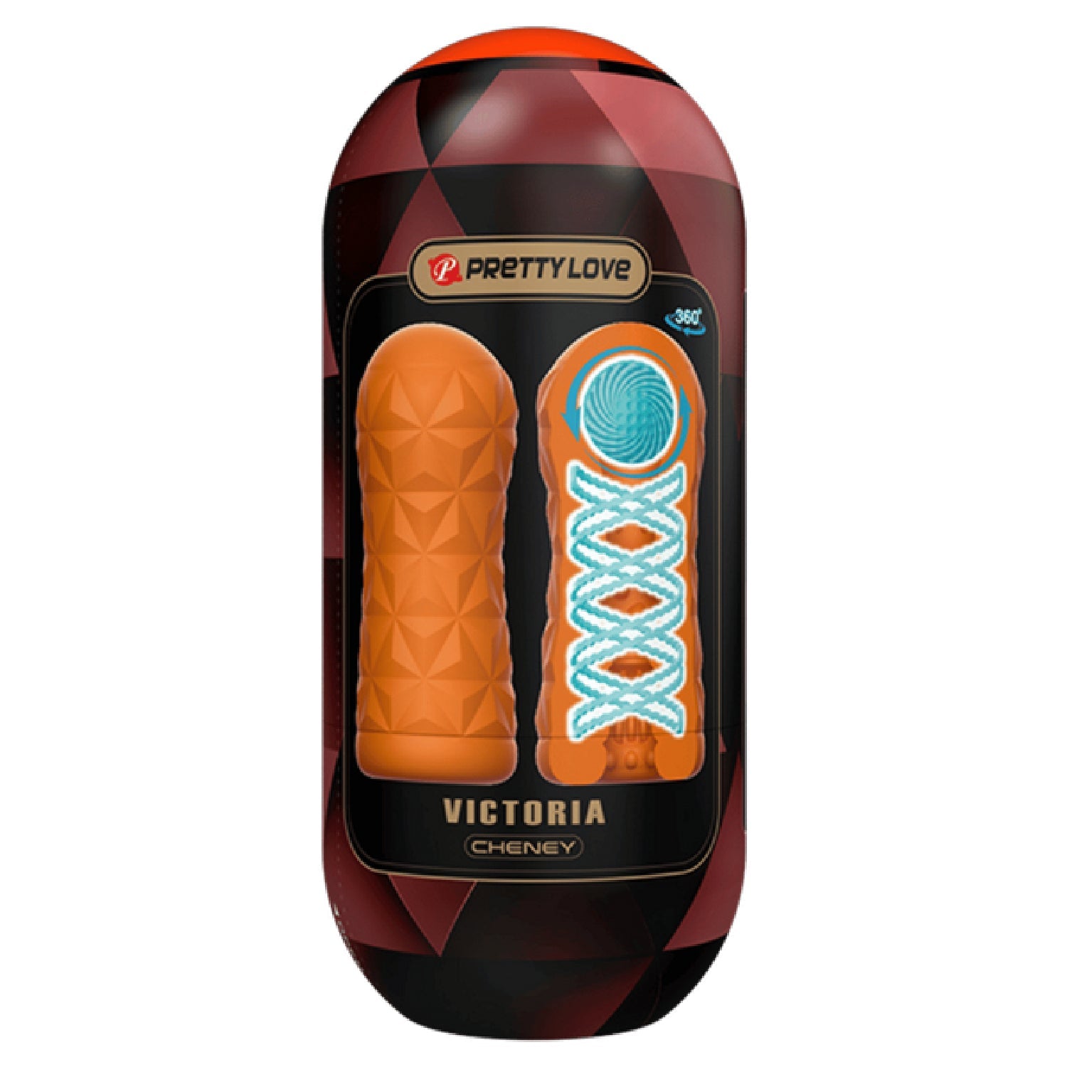 Victoria Masturbator Sleeve – Reusable Stimulation Sleeve with Coil and Ball > Sex Toys For Men > Masturbators Cup