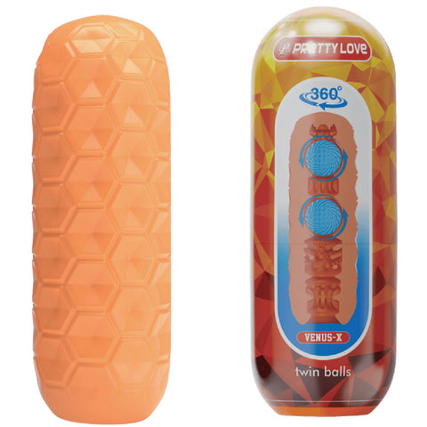 Venus-X Twin Balls – Male Masturbator With Dual Inner Balls > Sex Toys For Men > Masturbators Cup