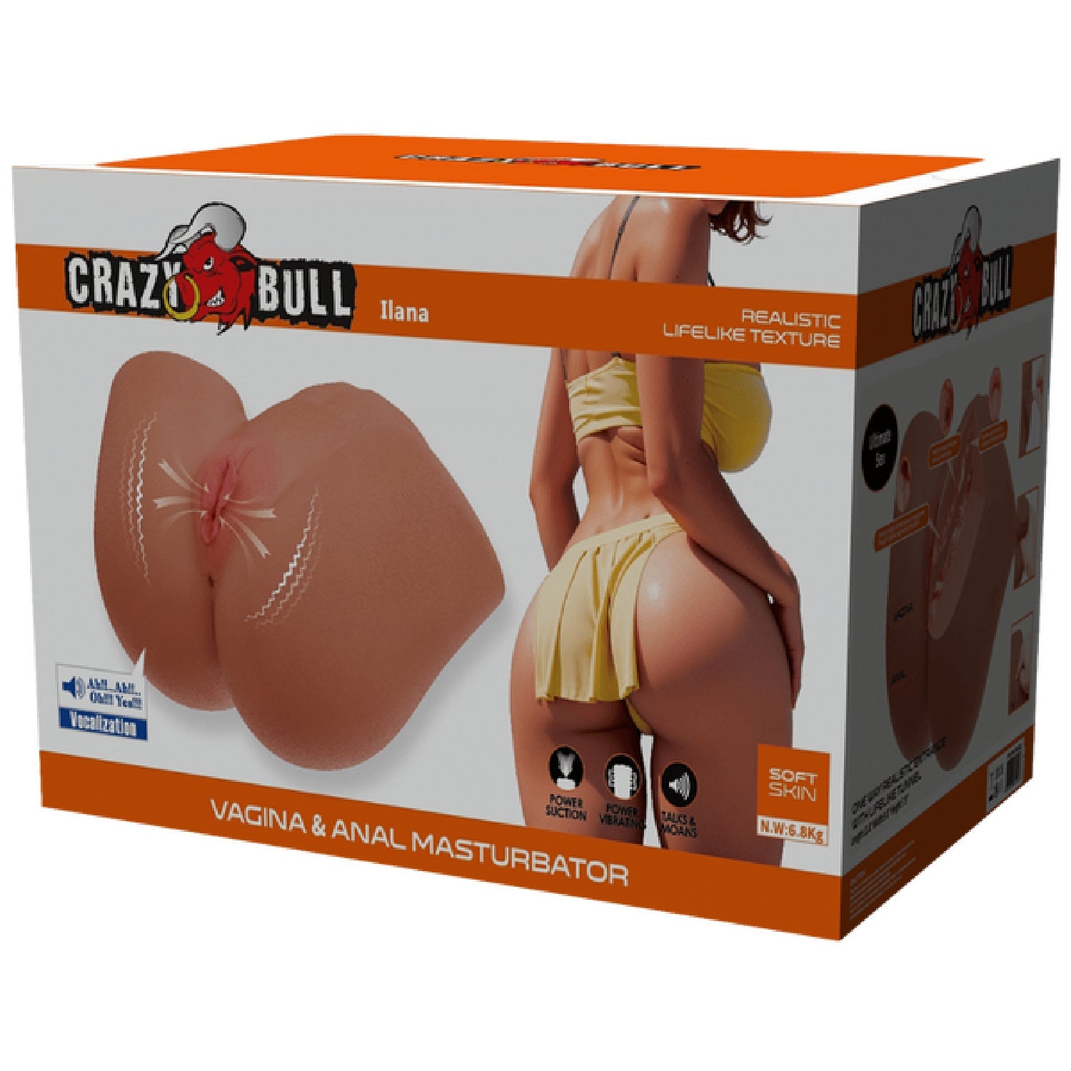 Ilana 3D Masturbator – Realistic Vagina and Anal Masturbator Secondary image