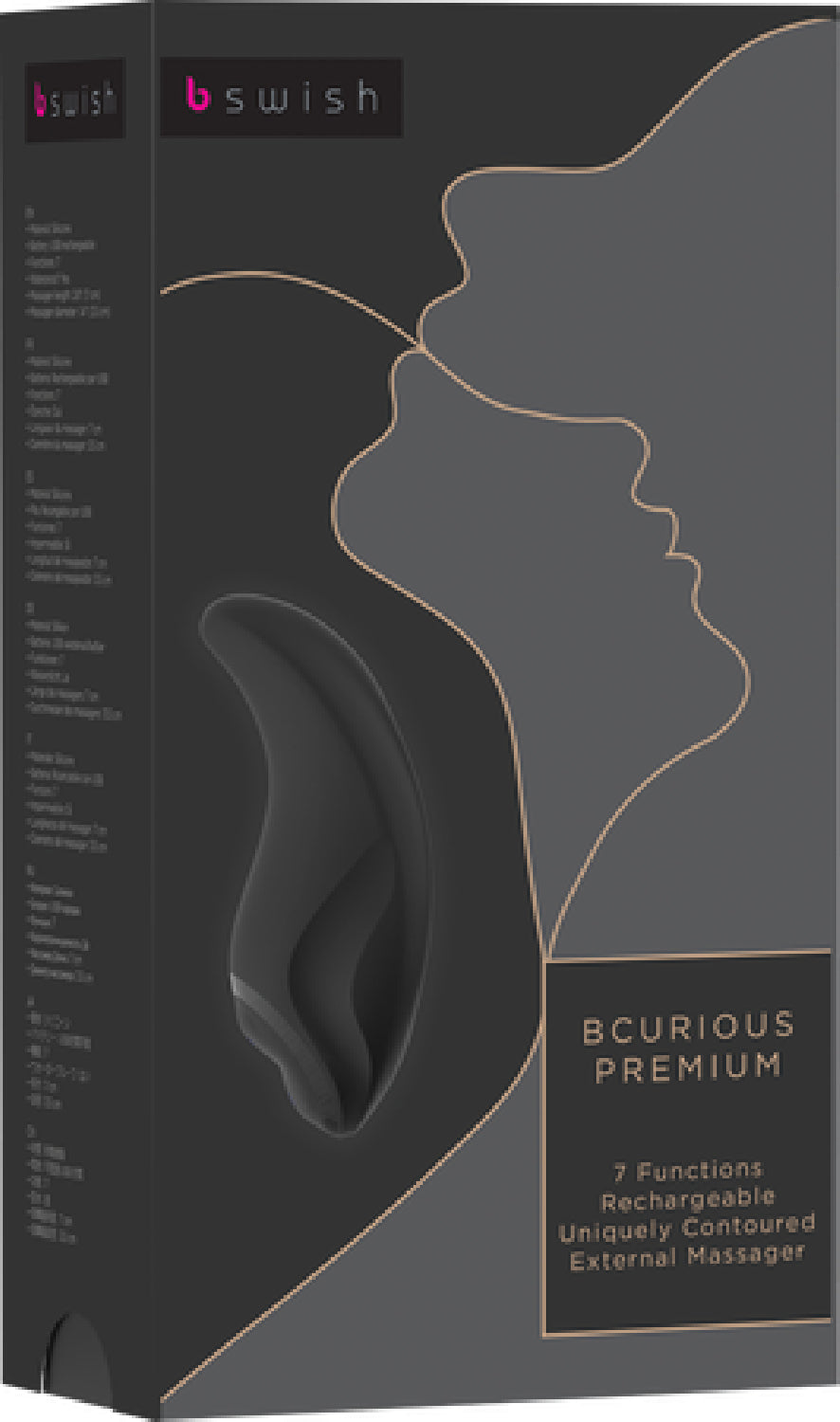 Bcurious Premium (Noir) > Vibrators > Ladies > Clitoral Vibrators and Stimulators