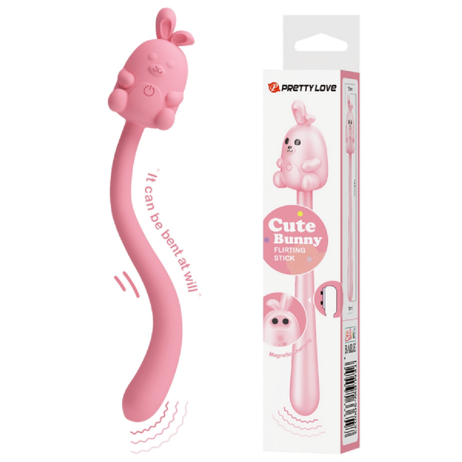 Pretty Love Cute Bunny Flirting Stick – Vibrator with Seven Vibration Modes > Vibrators > Unconventional Main image