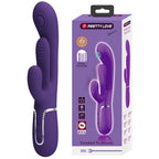 Shania 4in1 Multi-Function Rabbit Vibrator – Velvet Silicone 7 Vibration Settings > Vibrators > Ladies > Rabbit