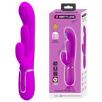 Shania 4in1 Multi-Function Rabbit Vibrator – Velvet Silicone 7 Vibration Settings > Vibrators > Ladies > Rabbit